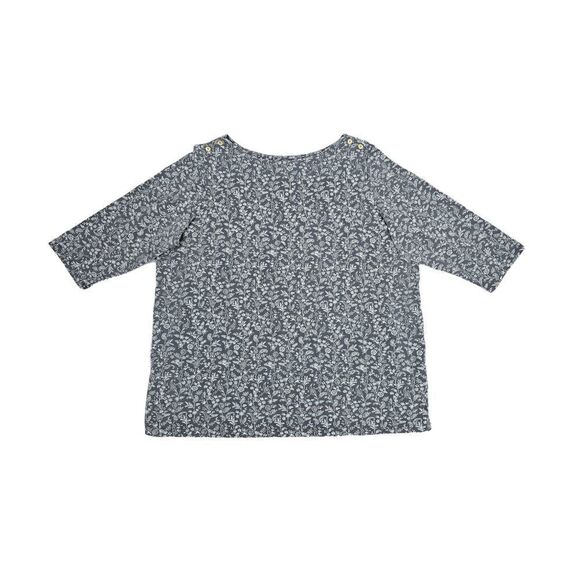 Jessica London Tops - Jessica London Floral Half Sleeve Top Grey and White Size 18/20